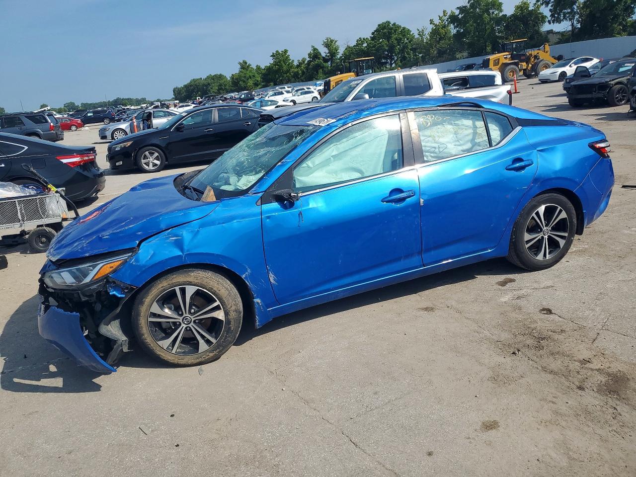 2021 NISSAN SENTRA SV | 3N1AB8CV6MY266285 | UPCARS