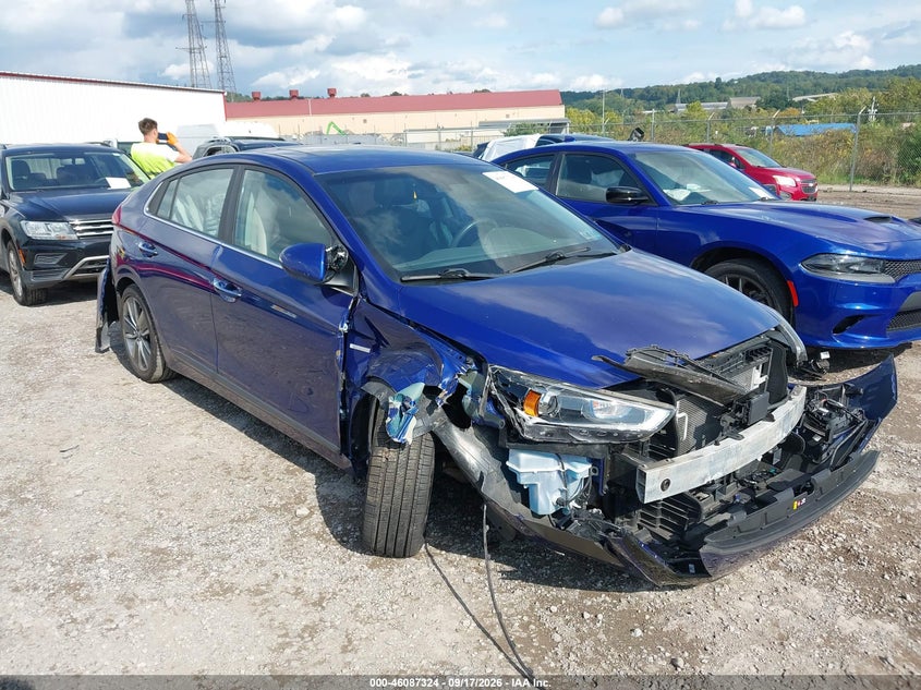 2019 HYUNDAI IONIQ HYBRID LIMITED | KMHC05LCXKU137213 | UPCARS