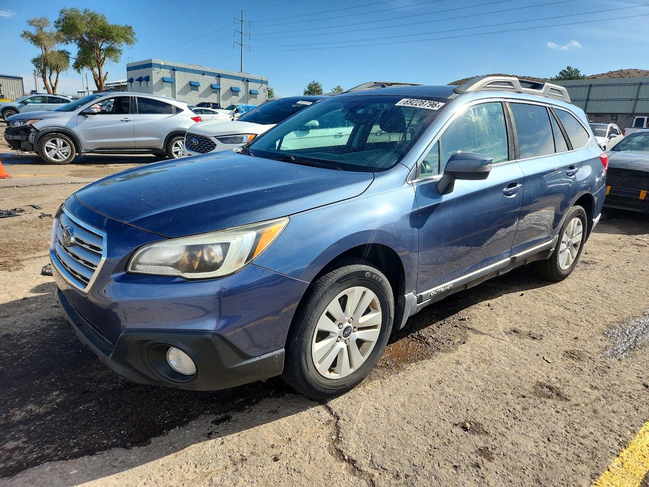 2017 SUBARU OUTBACK 2.5I PREMIUM | 4S4BSAHC6H3325751 | UPCARS