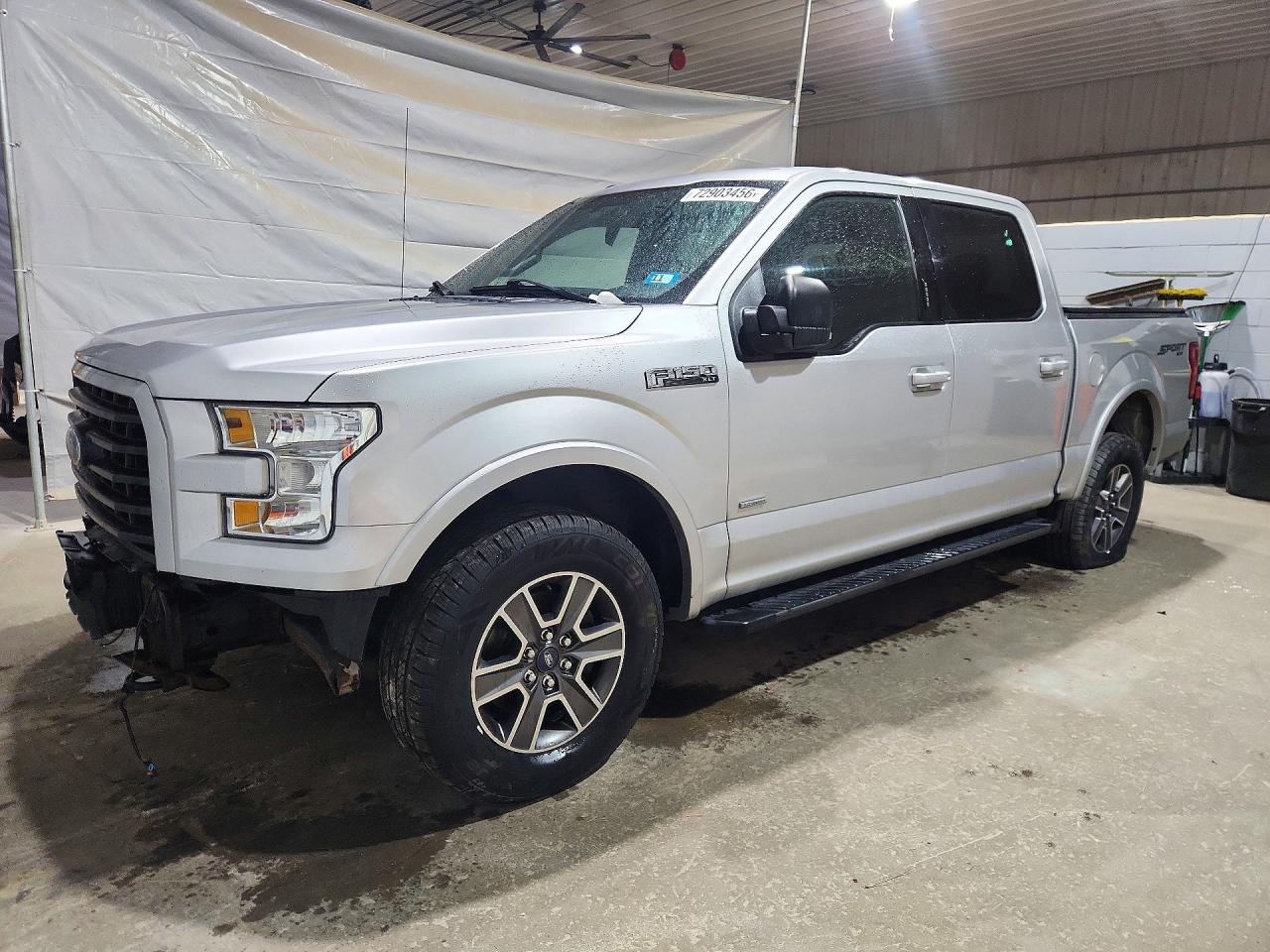 2017 FORD F150 SUPERCREW | 1FTEW1EP8HFA17587 | UPCARS
