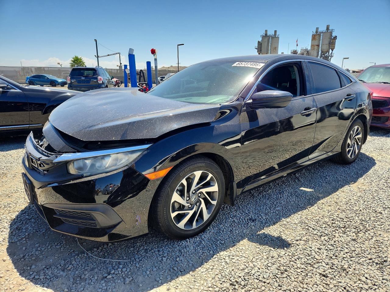 2017 HONDA CIVIC EX | 2HGFC2F77HH534297 | UPCARS