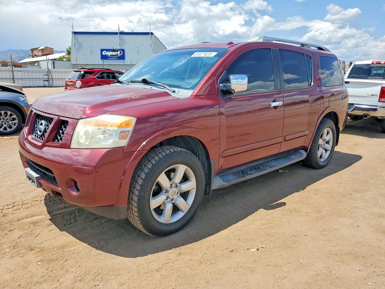 2012 NISSAN ARMADA SV | 5N1AA0NC8CN606895 | UPCARS