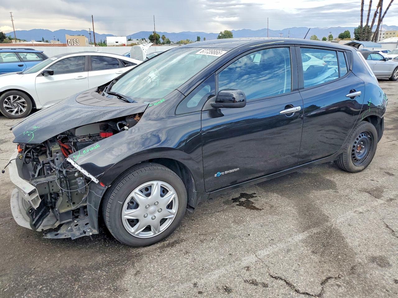 2017 NISSAN LEAF S | 1N4BZ0CP3HC302552 | UPCARS