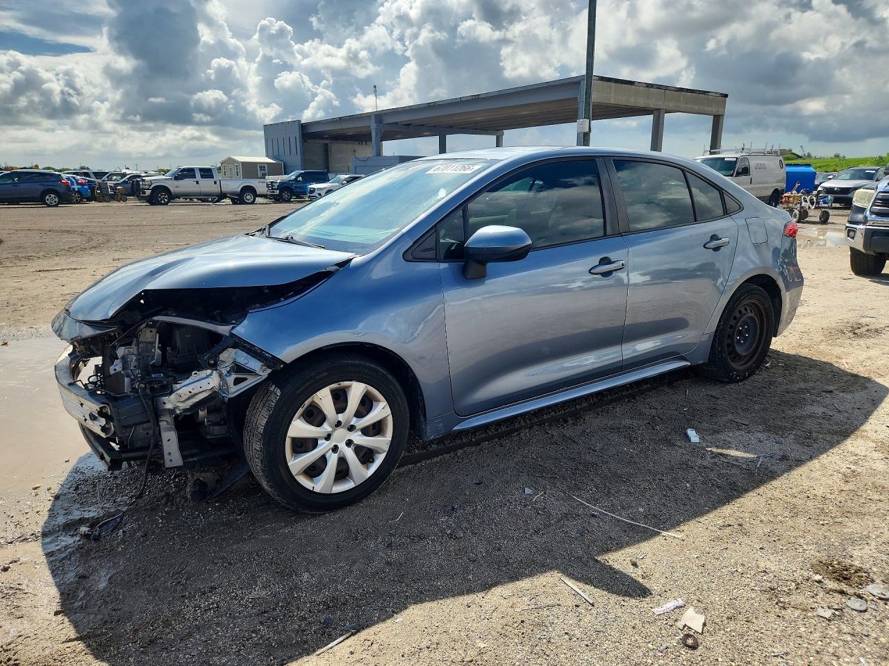 2021 TOYOTA COROLLA LE | JTDEPMAE9MJ174460 | UPCARS