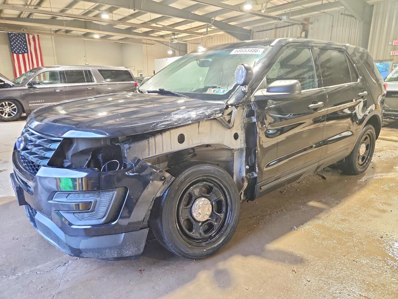 2017 FORD EXPLORER POLICE INTERCEPTOR | 1FM5K8AR9HGC63128 | UPCARS