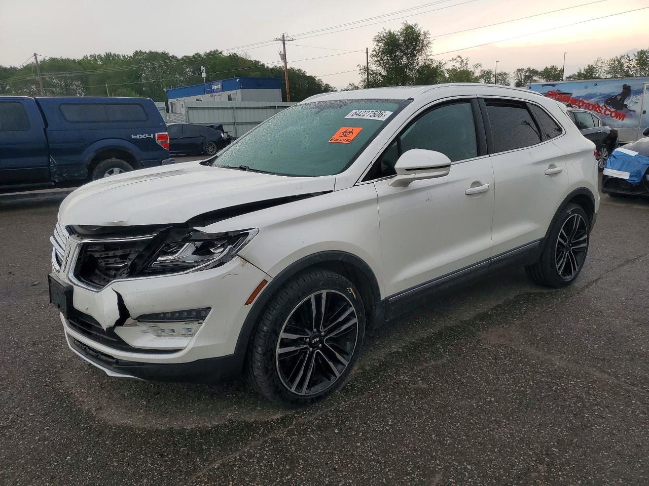 2017 LINCOLN MKC RESERVE | 5LMTJ3DH0HUL21707 | UPCARS
