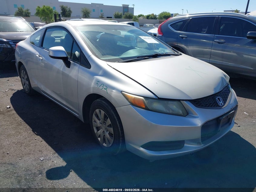 2012 HONDA CIVIC LX | 2HGFG3B54CH514578 | UPCARS