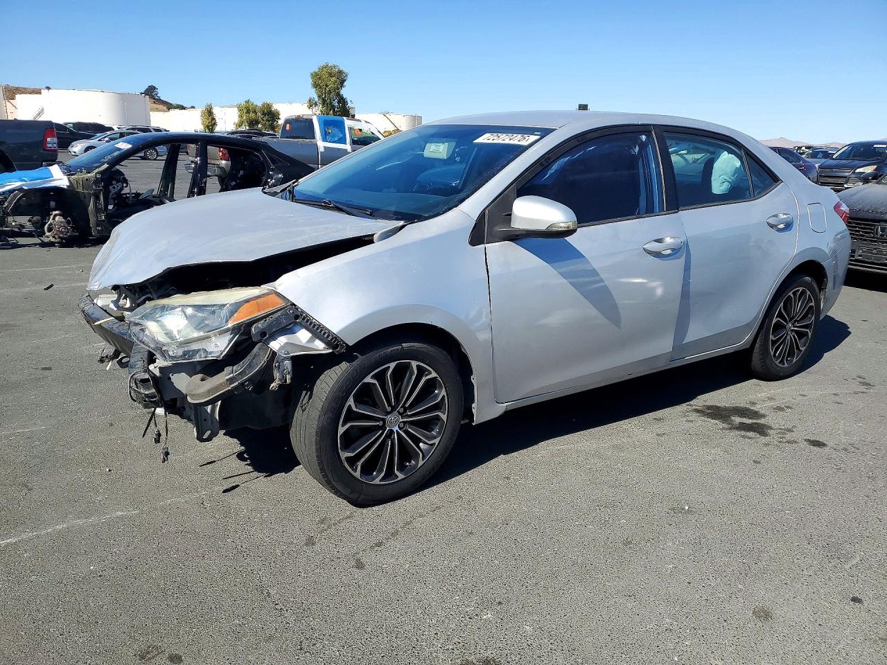 2015 TOYOTA COROLLA S PLUS | 2T1BURHE0FC255859 | UPCARS