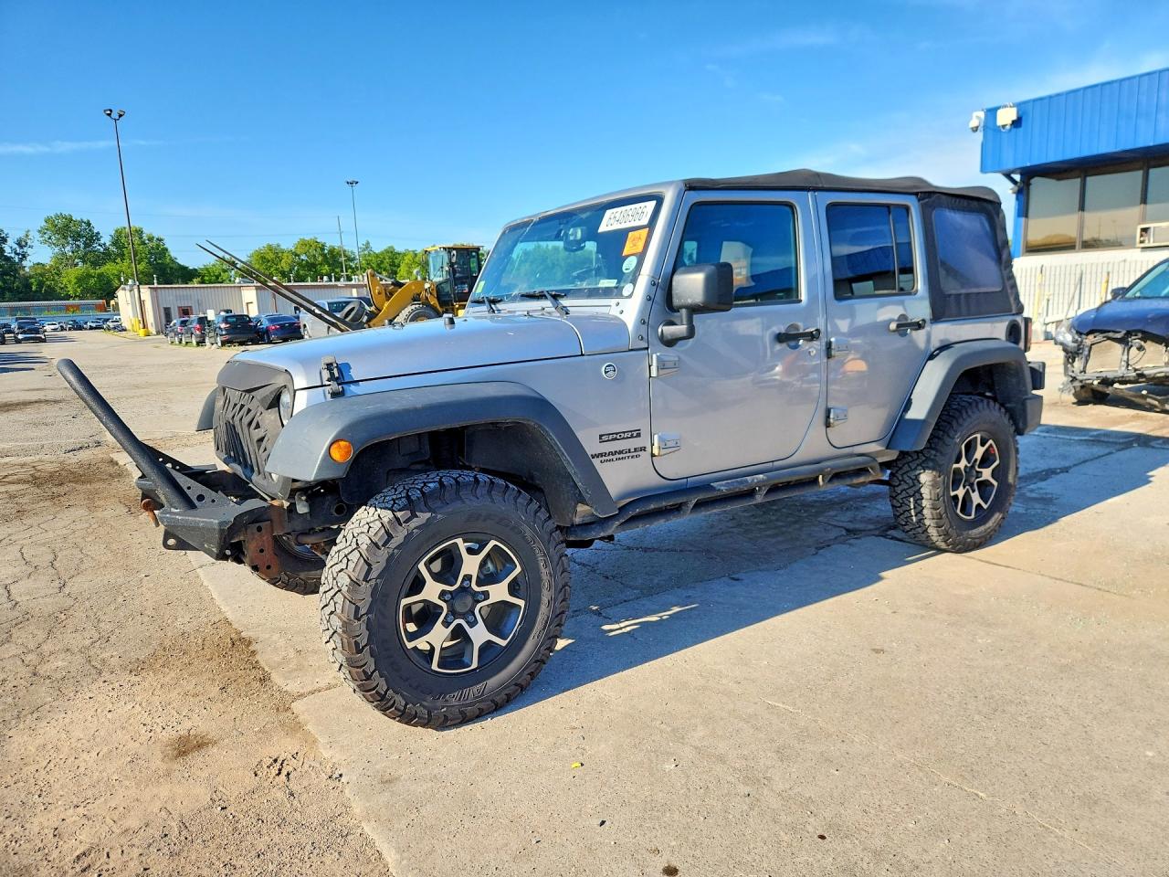 2017 JEEP WRANGLER SPORT | 1C4BJWDG8HL510204 | UPCARS