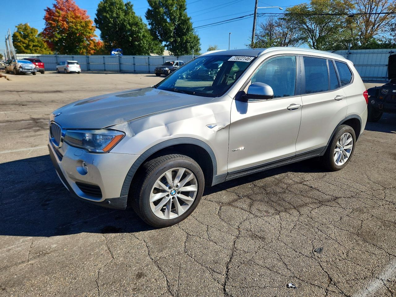 2015 BMW X3 XDRIVE28I | 5UXWX9C5XF0D59948 | UPCARS