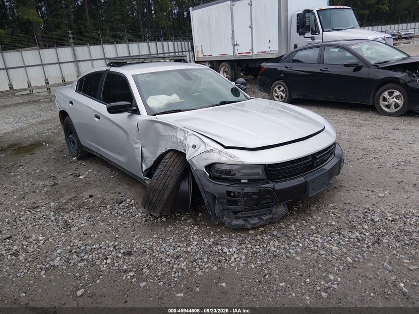 2021 DODGE CHARGER POLICE RWD | 2C3CDXAT4MH595122 | UPCARS