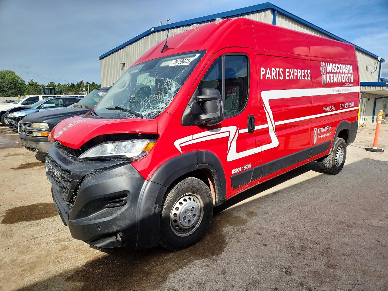 2025 RAM PROMASTER 3500 HIGH | 3C6MRVHG6SE539746 | UPCARS
