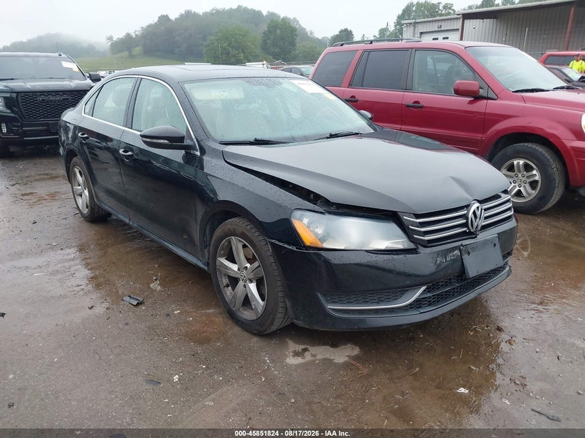 2012 VOLKSWAGEN PASSAT 2.5L SE | 1VWBP7A33CC053152 | UPCARS