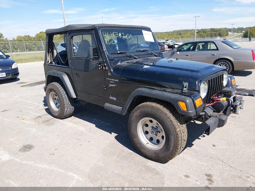 2000 JEEP WRANGLER SPORT | 1J4FA49S0YP804010 | UPCARS