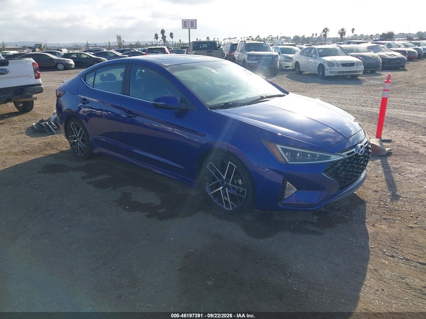 2019 HYUNDAI ELANTRA SPORT | KMHD04LB8KU835521 | UPCARS
