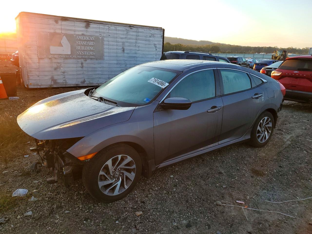 2016 HONDA CIVIC EX | 2HGFC2F7XGH509537 | UPCARS