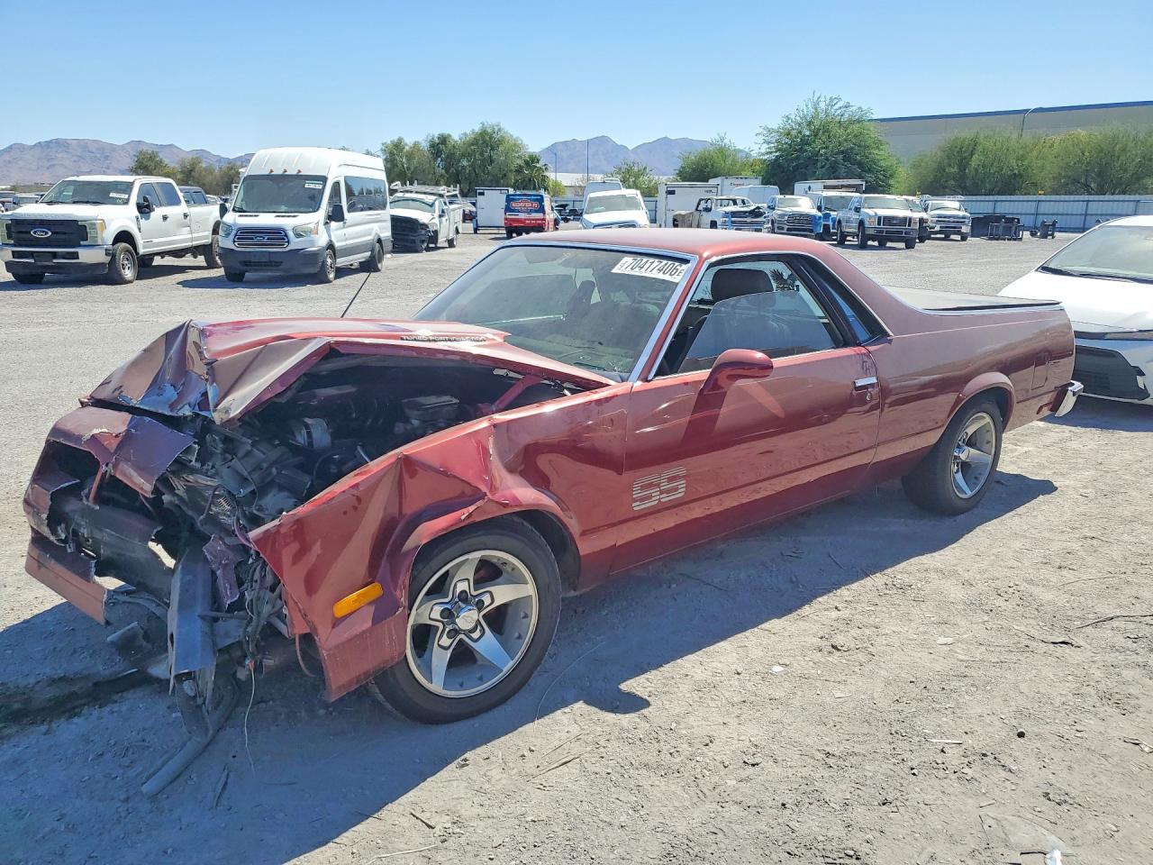 1985 CHEVROLET EL CAMINO | 3GCCW80H4FS908078 | UPCARS