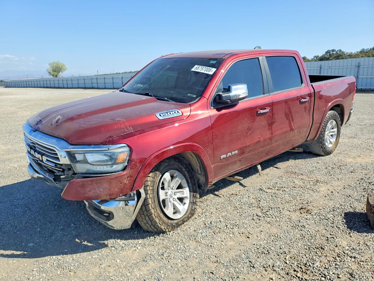 2021 RAM 1500 LARAMIE | 1C6SRFJT6MN771492 | UPCARS