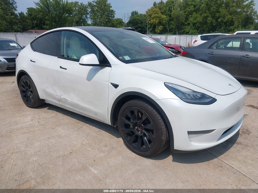 2020 TESLA MODEL Y LONG RANGE DUAL MOTOR ALL-WHEEL DRIVE | 5YJYGDEE2LF014594 | UPCARS