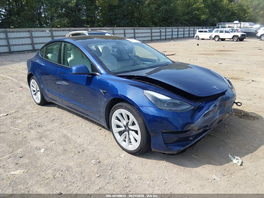 2022 TESLA MODEL 3 REAR-WHEEL DRIVE | 5YJ3E1EA3NF354223 | UPCARS