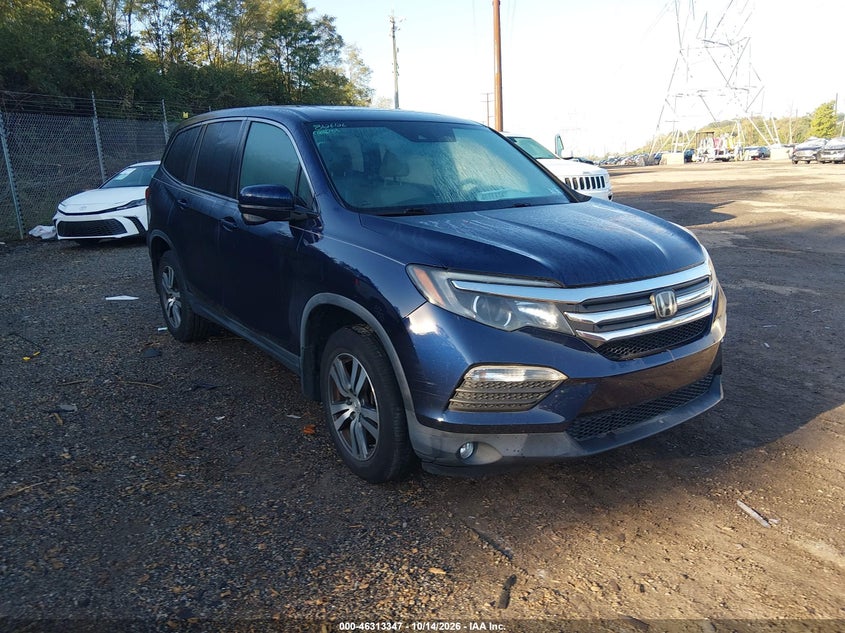 2017 HONDA PILOT EX-L | 5FNYF5H62HB010890 | UPCARS