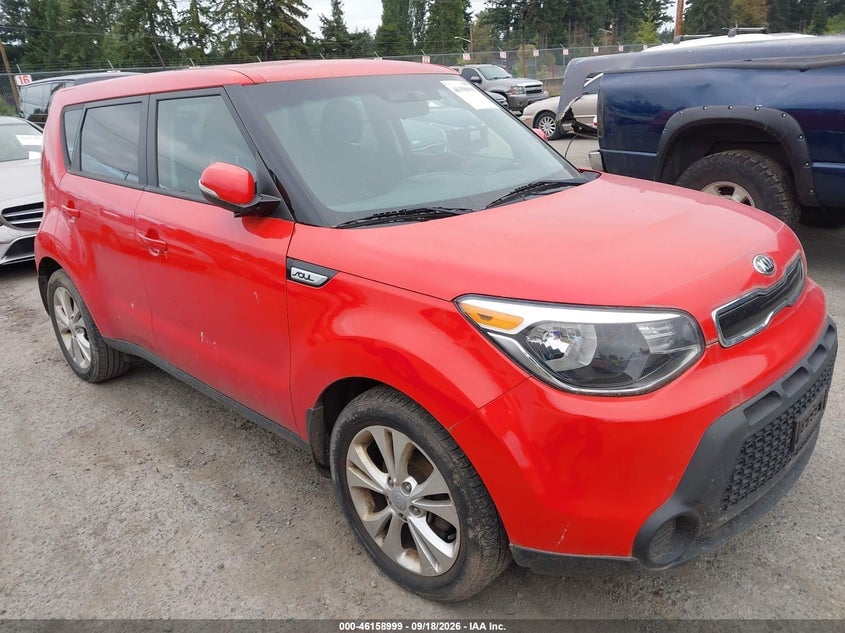 2014 KIA SOUL + | KNDJP3A50E7742604 | UPCARS