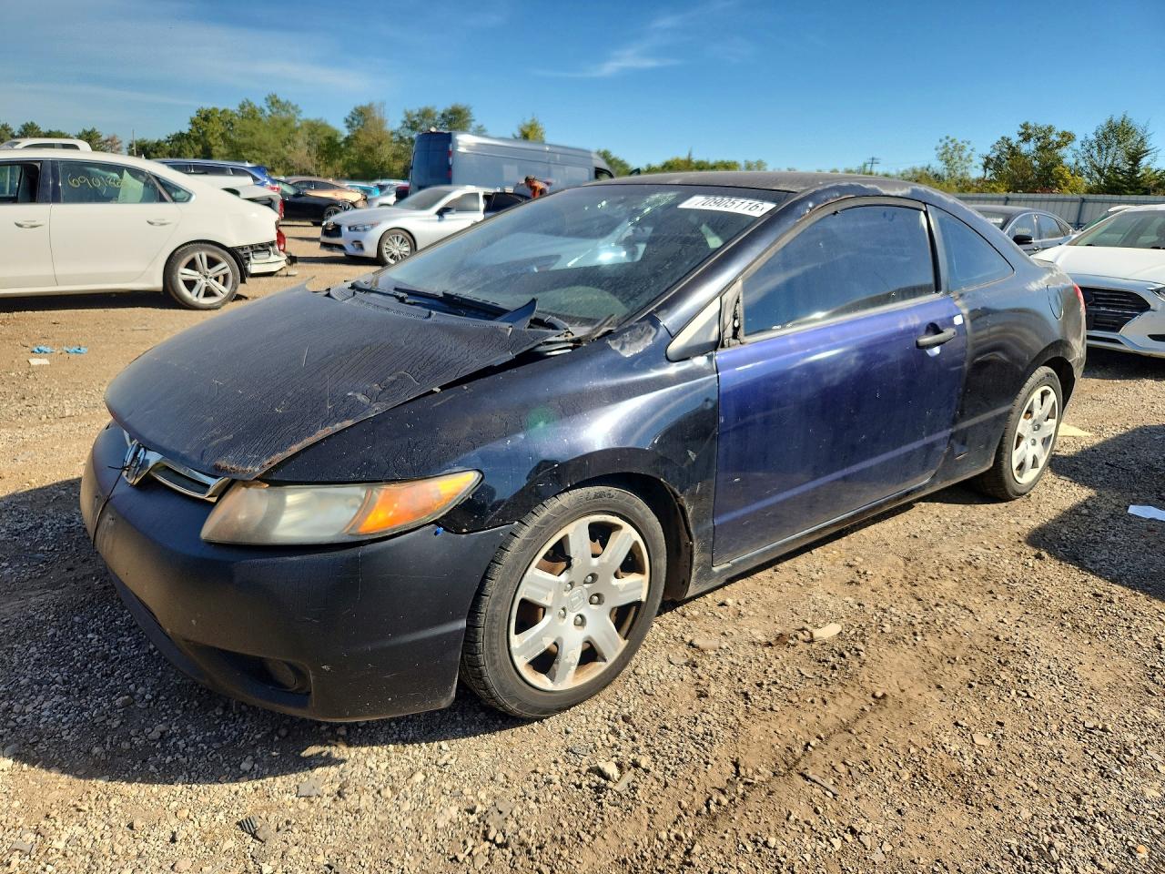 2008 HONDA CIVIC LX | 2HGFG12698H549878 | UPCARS