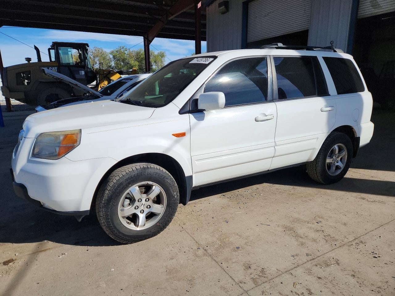 2007 HONDA PILOT EXL | 2HKYF18517H507302 | UPCARS