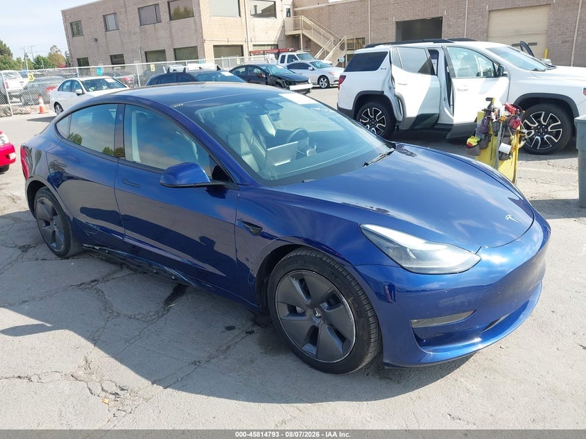 2022 TESLA MODEL 3 LONG RANGE DUAL MOTOR ALL-WHEEL DRIVE | 5YJ3E1EB8NF317533 | UPCARS