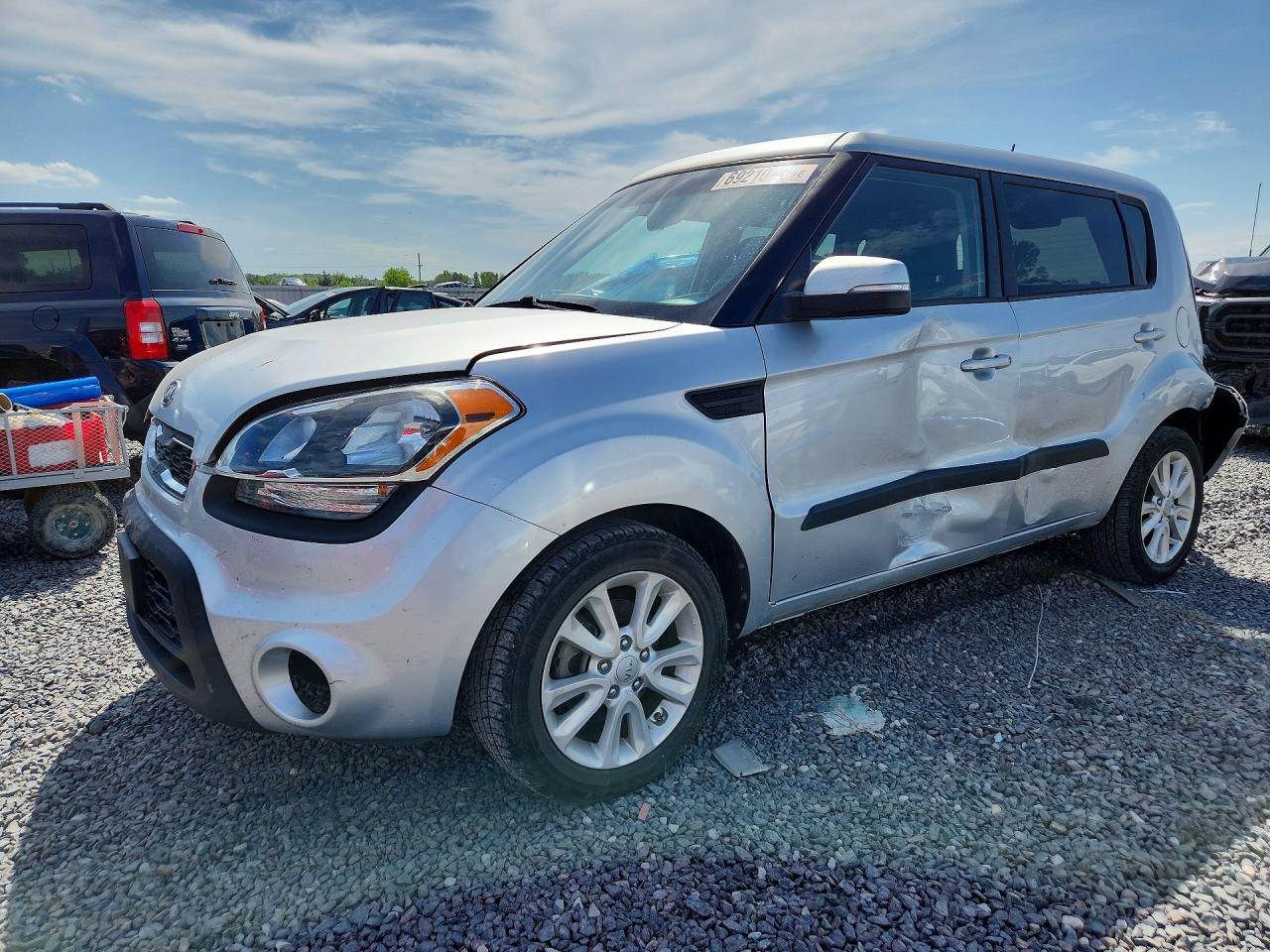 2012 KIA SOUL + | KNDJT2A60C7467392 | UPCARS