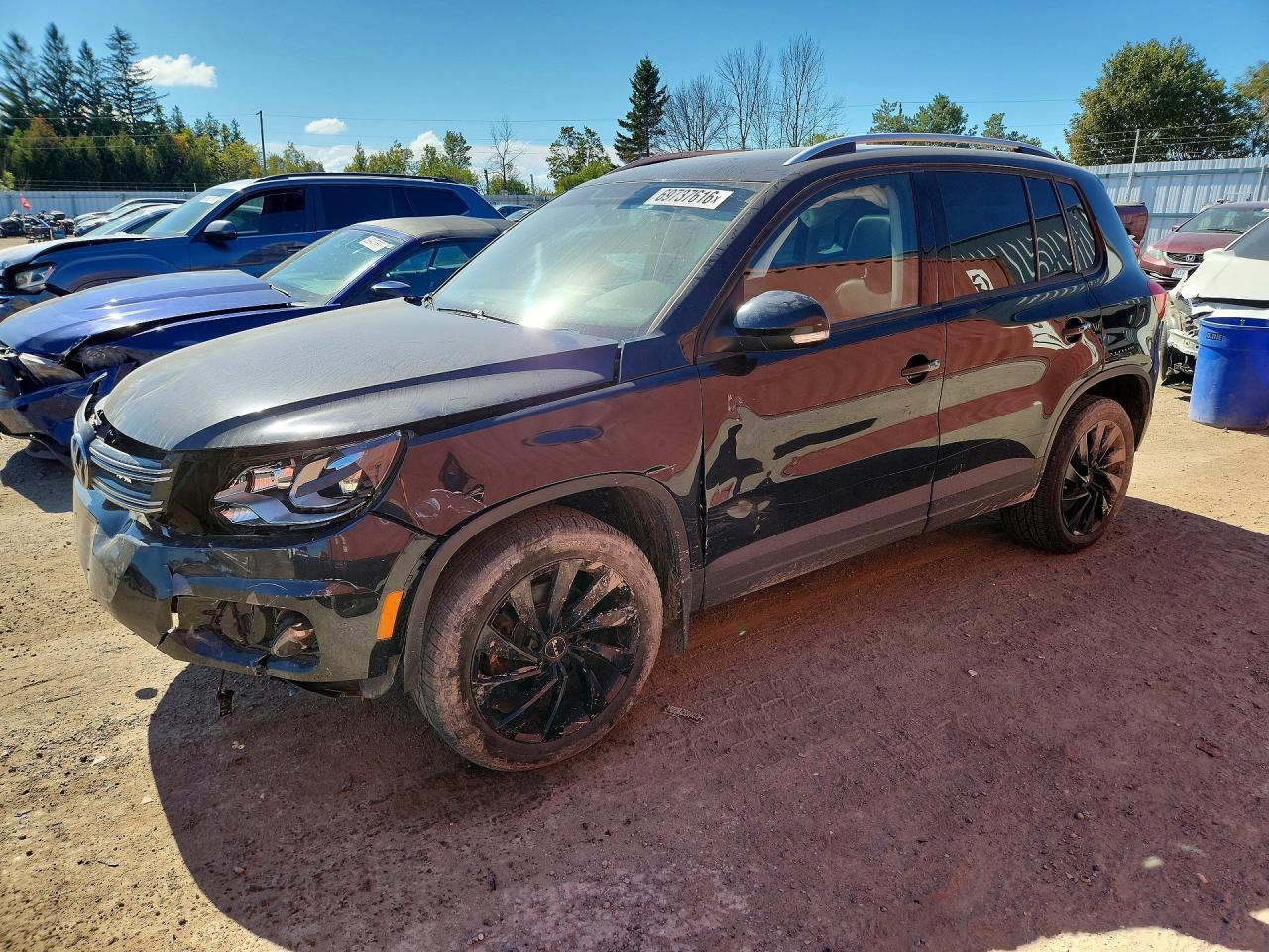 2015 VOLKSWAGEN TIGUAN S | WVGJV7AX4FW553066 | UPCARS