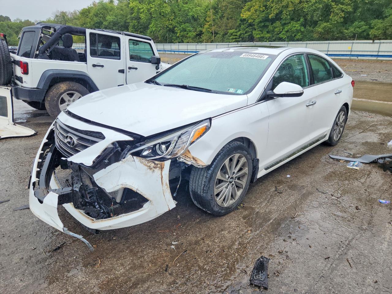 2017 HYUNDAI SONATA SPORT | 5NPE34AFXHH446226 | UPCARS