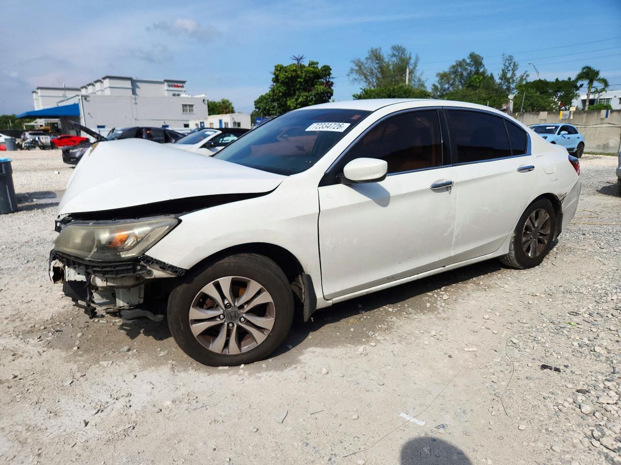 2014 HONDA ACCORD LX | 1HGCR2F37EA179527 | UPCARS