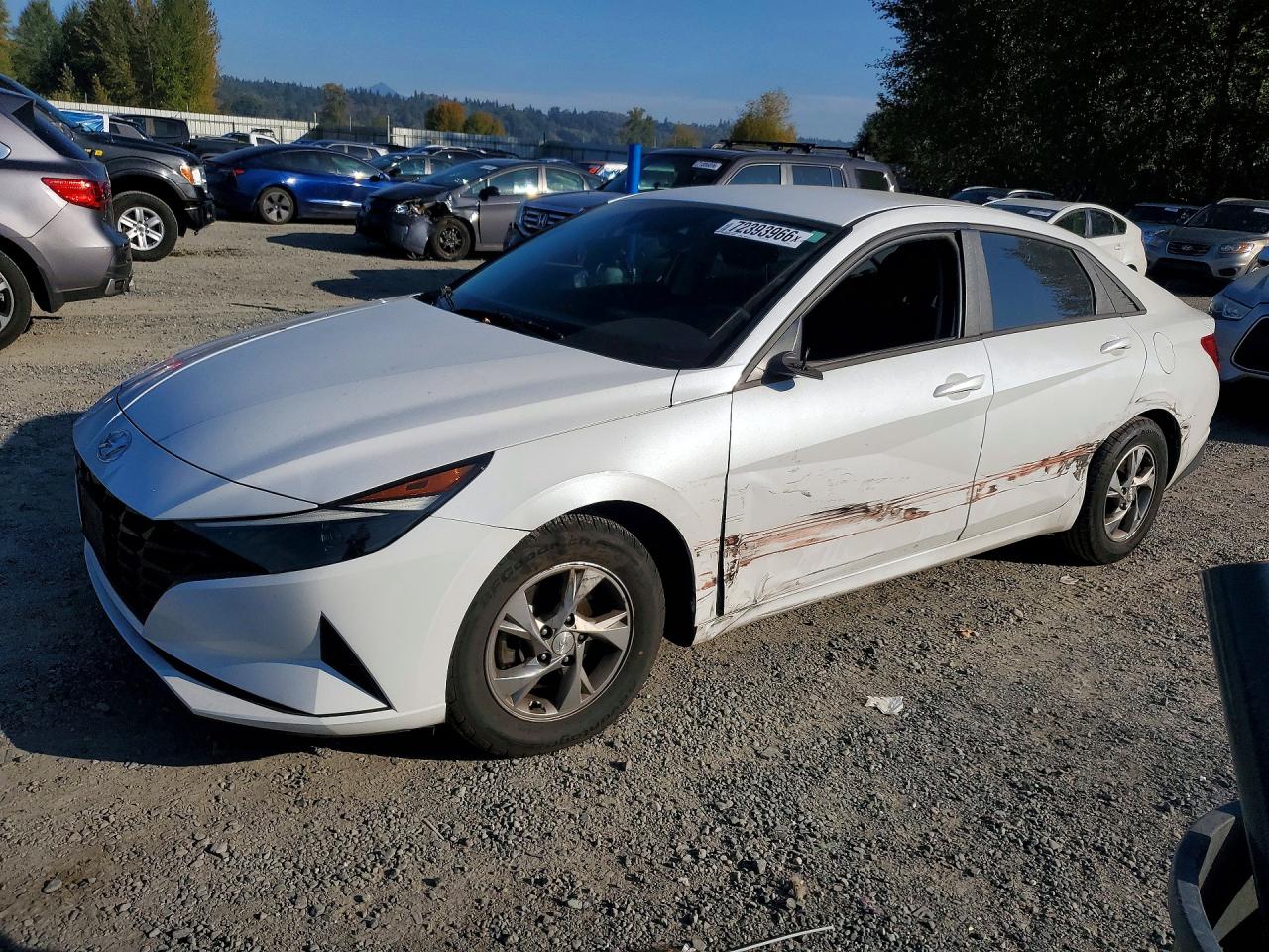 2021 HYUNDAI ELANTRA SE | 5NPLL4AGXMH037878 | UPCARS