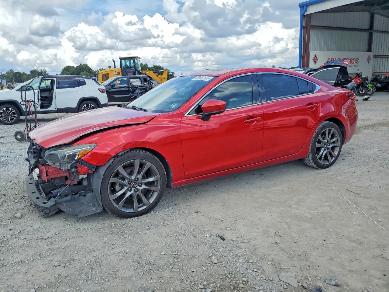 2017 MAZDA 6 GRAND TOURING | JM1GL1W59H1149270 | UPCARS