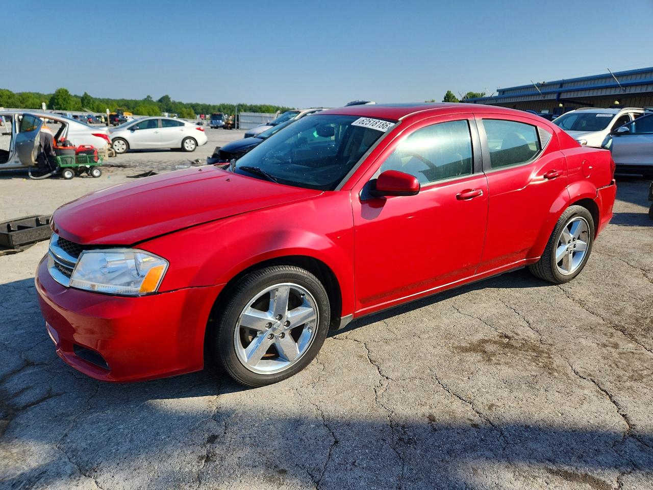 2011 DODGE AVENGER LUX | 1B3BD2FG7BN554088 | UPCARS
