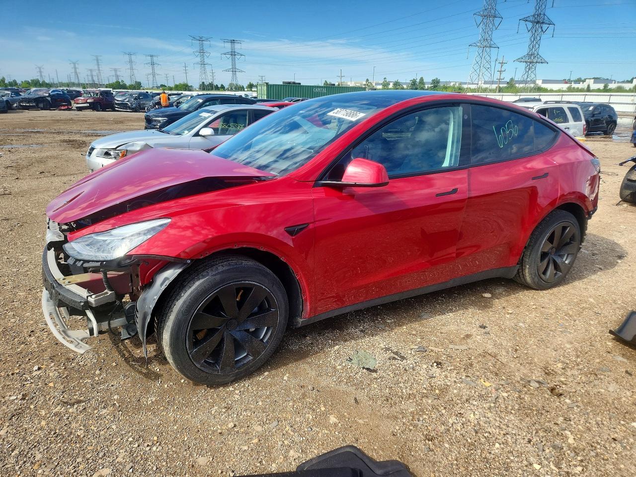 2022 TESLA MODEL Y | 7SAYGAEE3NF364823 | UPCARS
