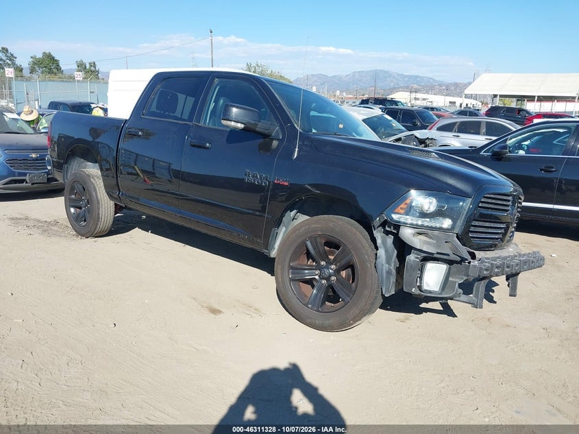 2017 RAM 1500 SPORT  4X2 5'7 BOX | 1C6RR6MT8HS585860 | UPCARS