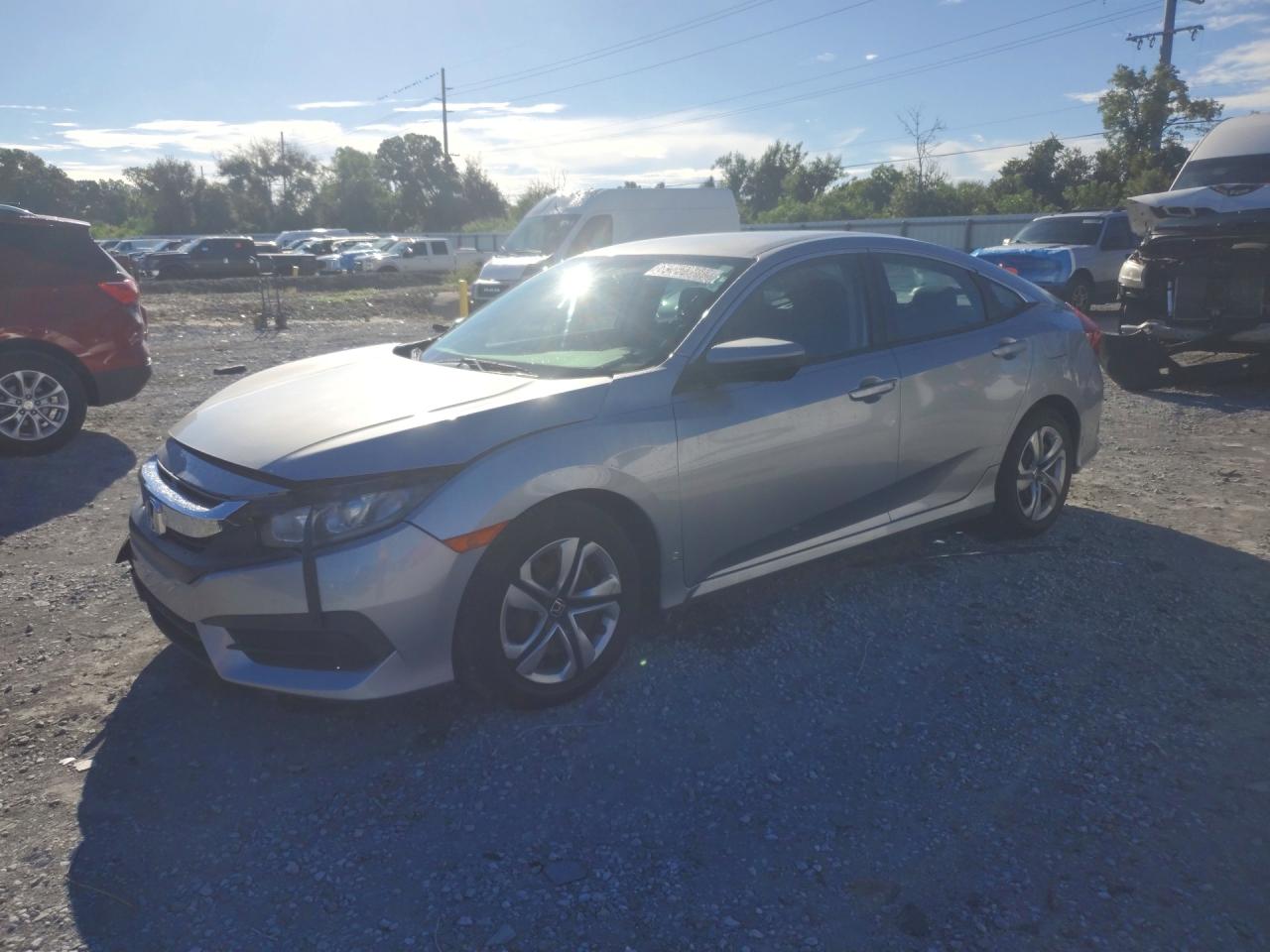 2017 HONDA CIVIC LX | 19XFC2F50HE041327 | UPCARS