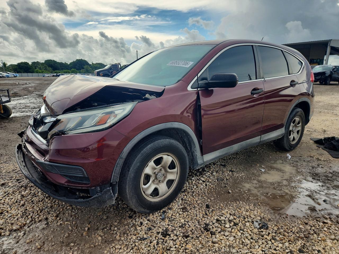2015 HONDA CRV LX | 2HKRM3H36FH516273 | UPCARS