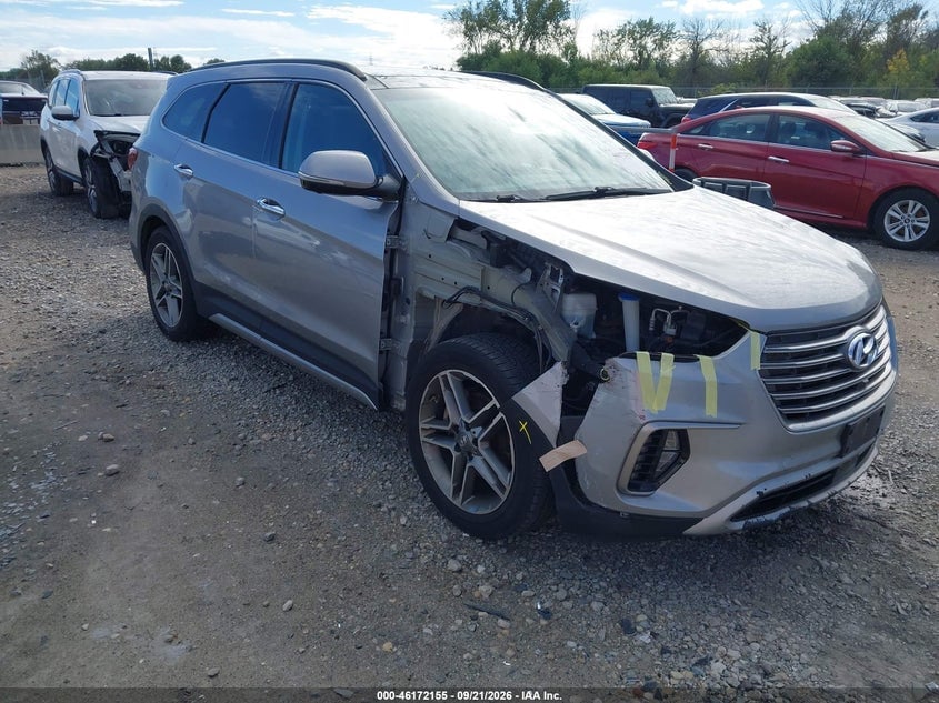 2017 HYUNDAI SANTA FE LIMITED ULTIMATE | KM8SRDHF8HU177099 | UPCARS