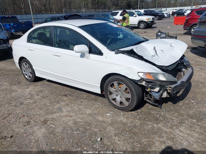2011 HONDA CIVIC LX | 19XFA1F56BE004449 | UPCARS