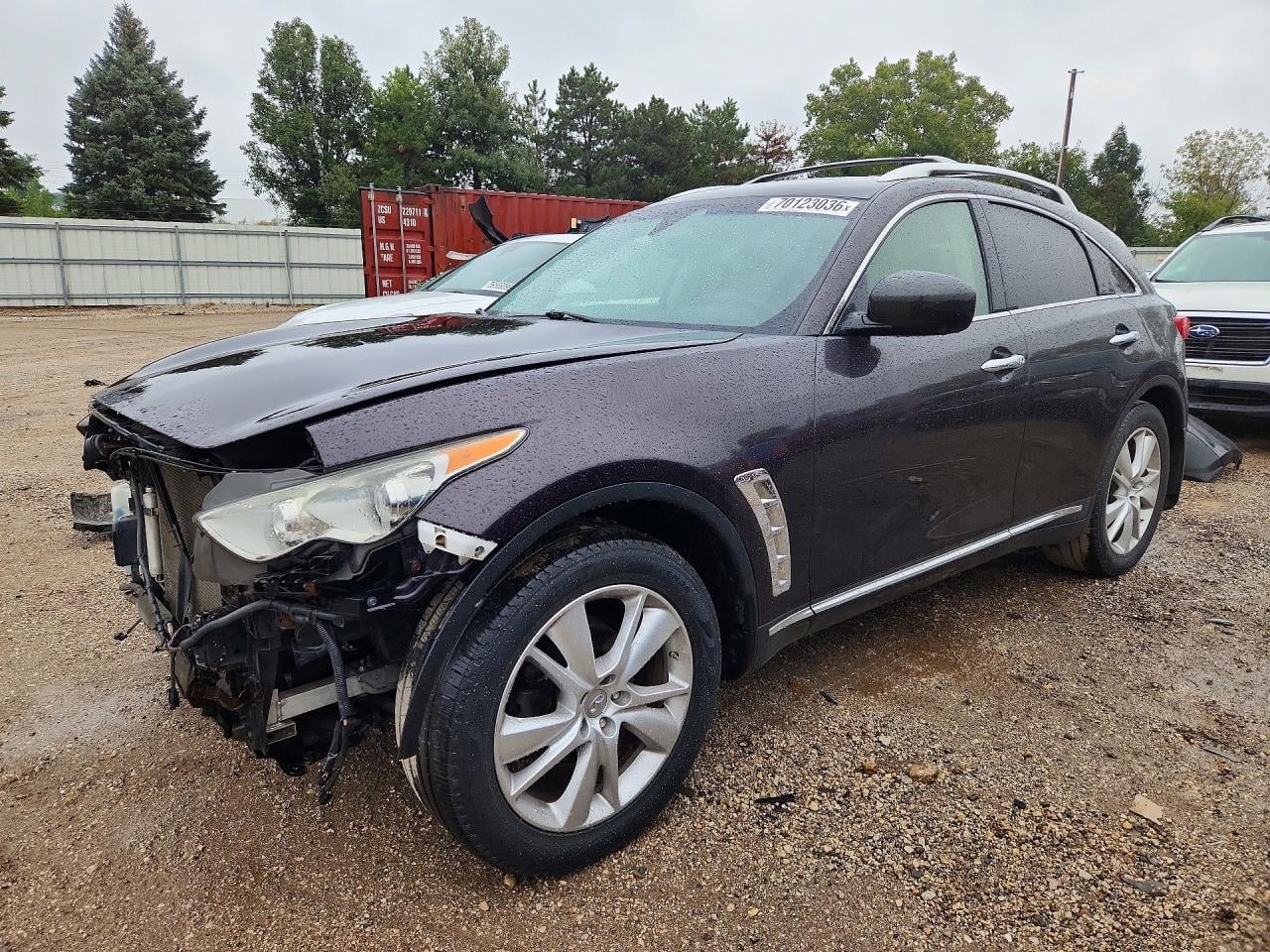 2013 INFINITI FX37 BASE | JN8CS1MW5DM174774 | UPCARS