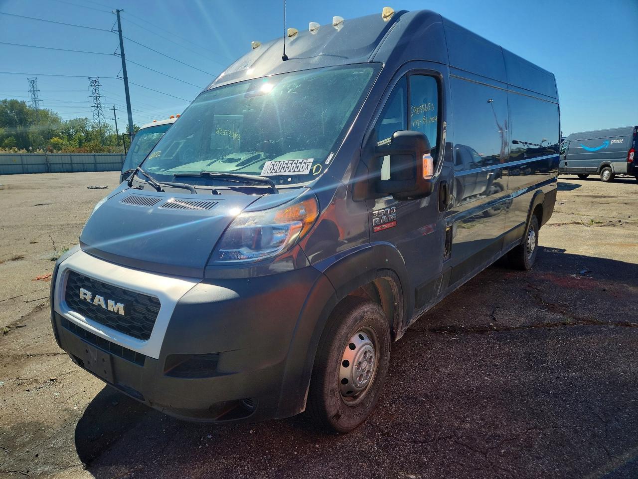 2021 RAM PROMASTER DELIVERY VAN | 3C6MRVJG5ME541419 | UPCARS