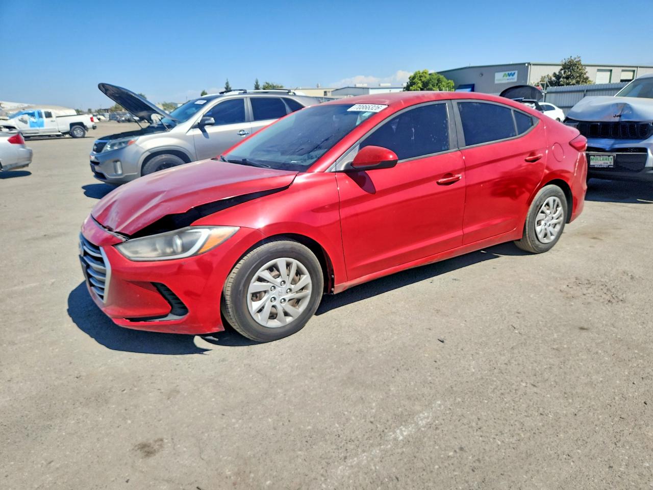 2017 HYUNDAI ELANTRA SE | 5NPD74LF9HH190707 | UPCARS