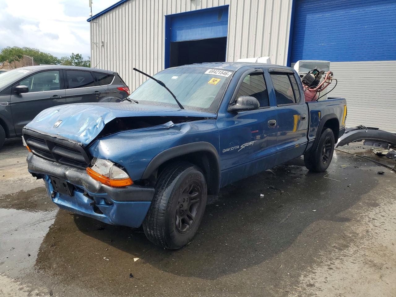 2001 DODGE DAKOTA QUAD | 1B7HL2AN01S343767 | UPCARS