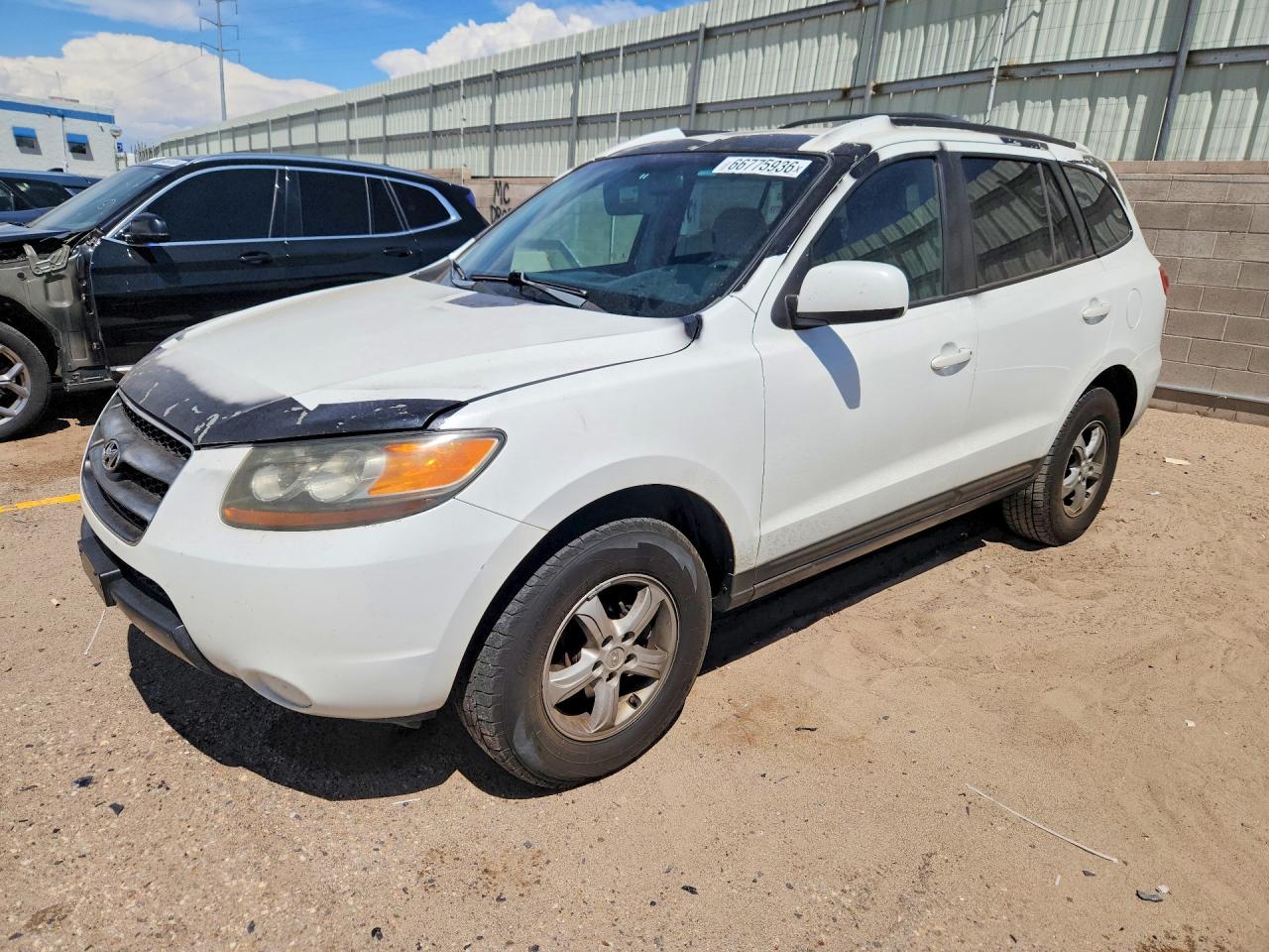 2007 HYUNDAI SANTA FE GLS | 5NMSG73D07H075206 | UPCARS