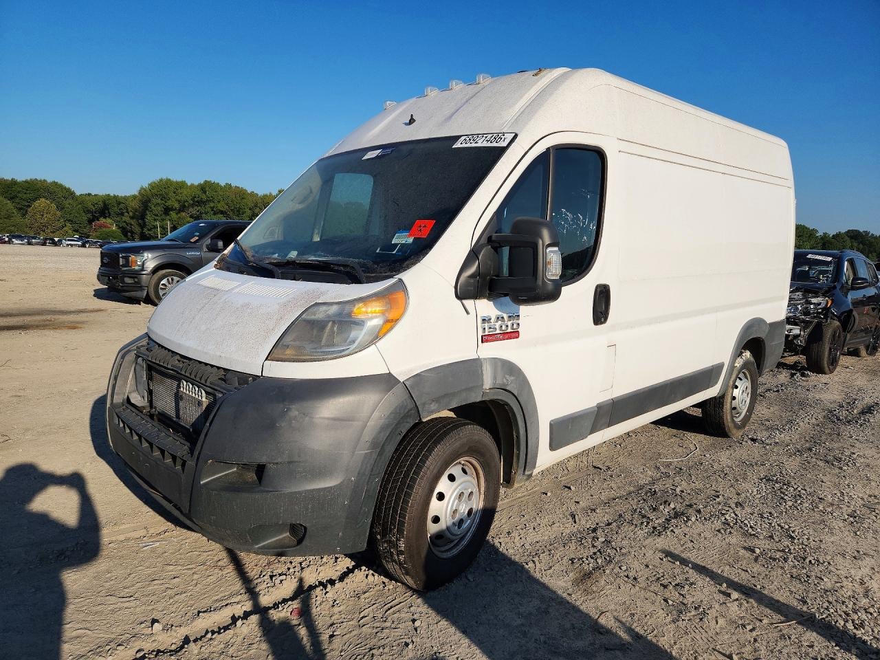 2018 RAM PROMASTER 1500 HIGH | 3C6TRVBG6JE158059 | UPCARS