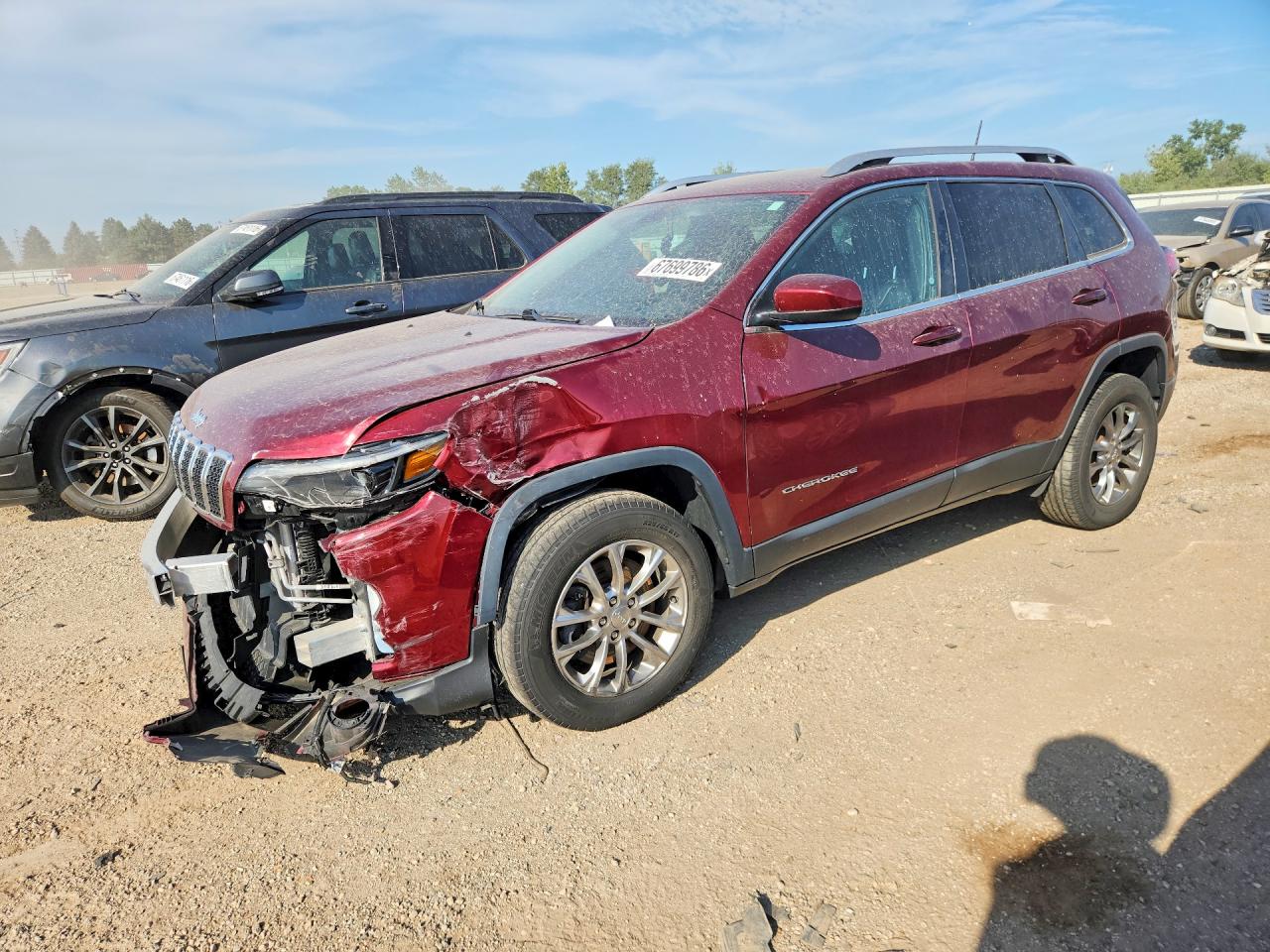 2019 JEEP CHEROKEE LATITUDE PLUS | 1C4PJMLXXKD127488 | UPCARS