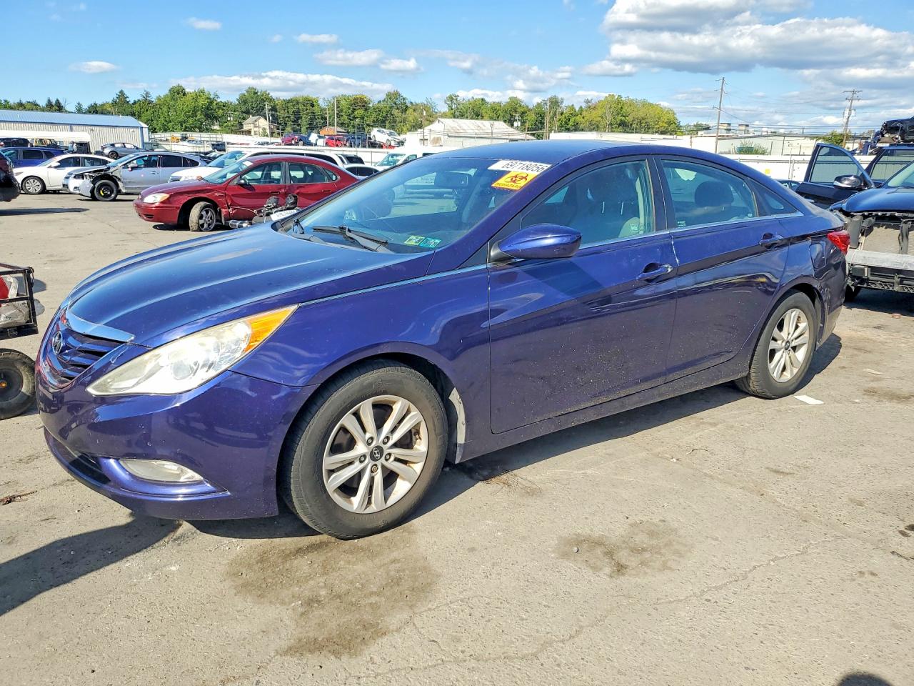 2013 HYUNDAI SONATA GLS | 5NPEB4AC8DH610575 | UPCARS